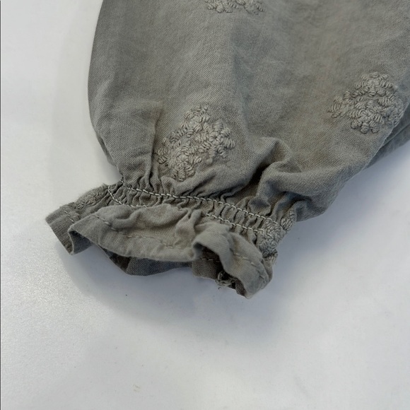 Rylee and Cru Sage Green Eyelet Baby Romper. Size 3-6 mo. - Picture 6 of 8